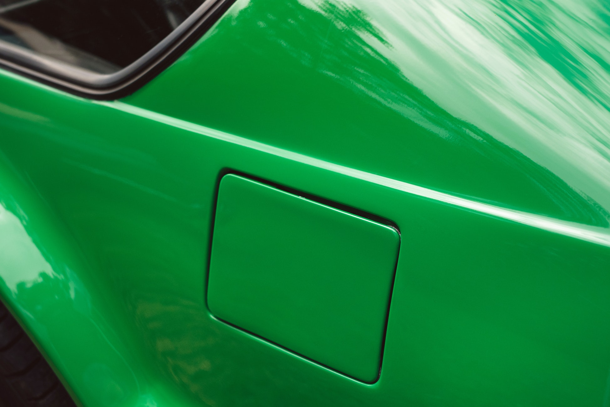 Green car 