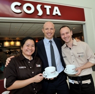 Sodexo opens first fully-licensed Costa