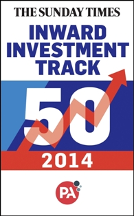 Sodexo No. 3 in Sunday Times Inward Investment Track 50